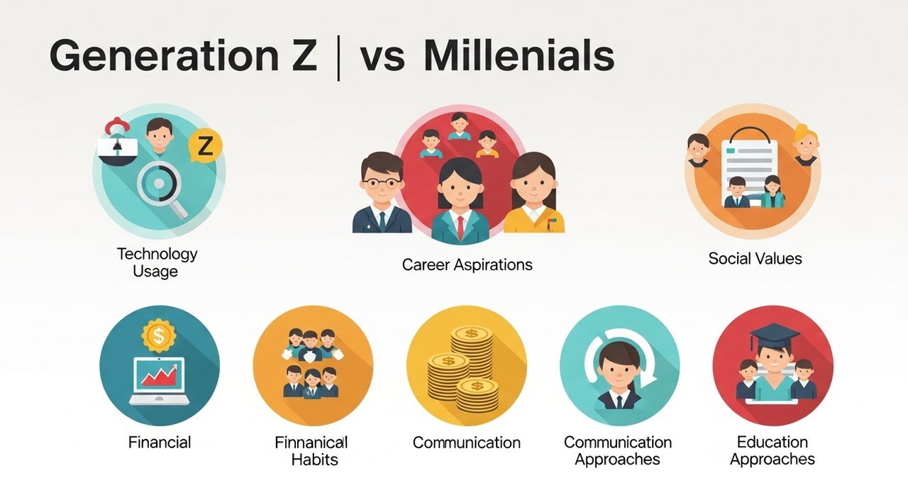 Z세대 뜻 밀레니얼과 구분되는 기준, 7가지 차이점 가이드